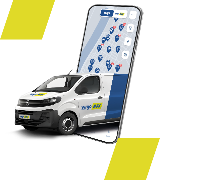 wigo furgon és telefon hangulatkép